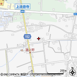 富山県中新川郡上市町湯上野650周辺の地図