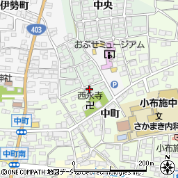 長野県上高井郡小布施町中央556周辺の地図