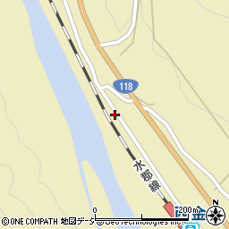 茨城県久慈郡大子町西金287-2周辺の地図