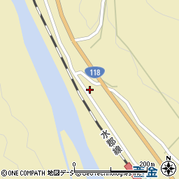 茨城県久慈郡大子町西金287-1周辺の地図