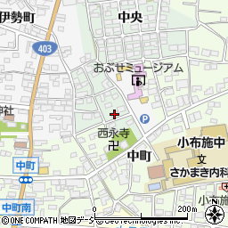 長野県上高井郡小布施町中央564周辺の地図
