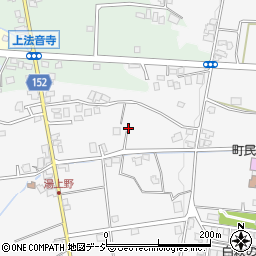 富山県中新川郡上市町湯上野660周辺の地図