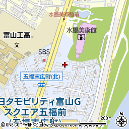 富山県富山市五福末広町1406周辺の地図