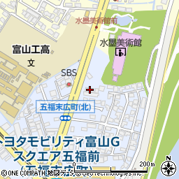 富山県富山市五福末広町1405周辺の地図