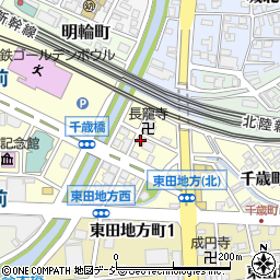 能森学園富山ファッションカレッジ周辺の地図