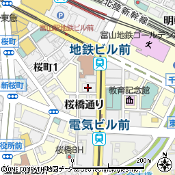富山県液化石油ガス教育事務所周辺の地図