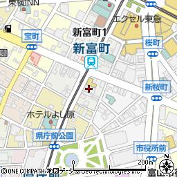 日本システムバンク株式会社　富山支店周辺の地図
