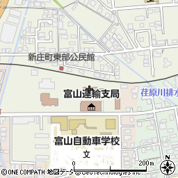 北陸信越運輸局富山運輸支局周辺の地図