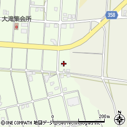 富山県高岡市福岡町大滝1301周辺の地図