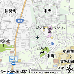 長野県上高井郡小布施町中央591-1周辺の地図