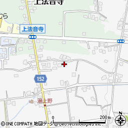 富山県中新川郡上市町湯上野691周辺の地図