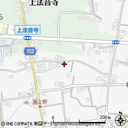 富山県中新川郡上市町湯上野689周辺の地図