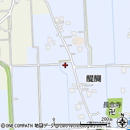 富山県高岡市醍醐435周辺の地図