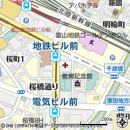 日本アルコール販売株式会社　富山支店周辺の地図