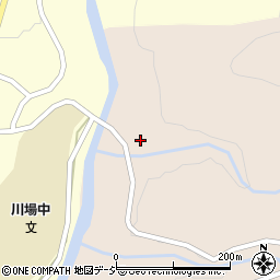 群馬県利根郡川場村中野255-12周辺の地図