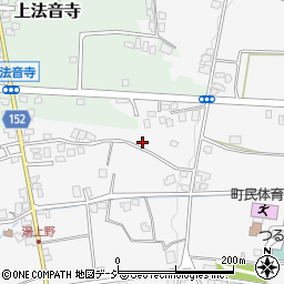 富山県中新川郡上市町湯上野357周辺の地図