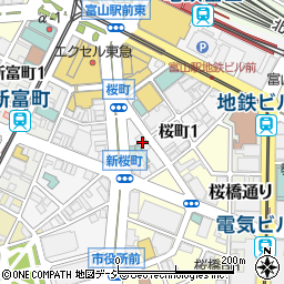 竹島ビル周辺の地図