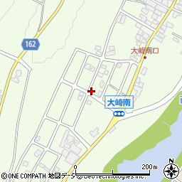 石川県かほく市大崎南周辺の地図