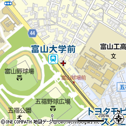 株式会社クザワ富山周辺の地図