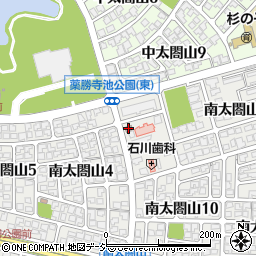 南太閤山郵便局周辺の地図