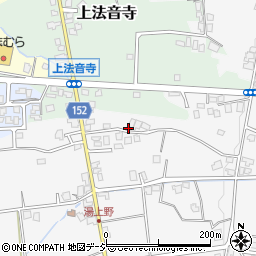 富山県中新川郡上市町湯上野349周辺の地図