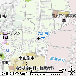 有限会社小布施岩崎周辺の地図