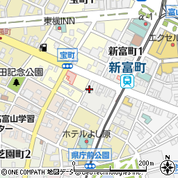 仲江八百屋周辺の地図