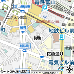 かさ桜亭周辺の地図