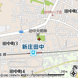 田中町公園周辺の地図
