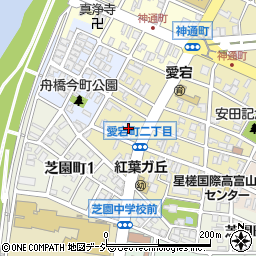 有限会社富士プリント社周辺の地図