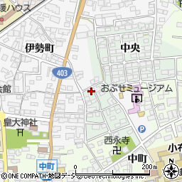 長野県上高井郡小布施町中央582-1周辺の地図