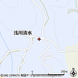 長野県長野市浅川清水792周辺の地図