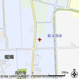 富山県高岡市醍醐須田593-1周辺の地図