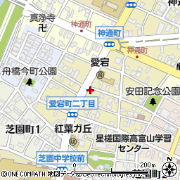 龍谷富山高等学校アイスホッケー部下宿周辺の地図