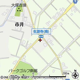 生源寺周辺の地図