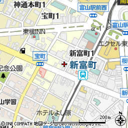 高田食糧株式会社　駅前支店周辺の地図