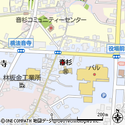 富山県中新川郡上市町法音寺7周辺の地図