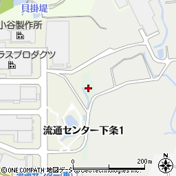 富山県射水市流通センター下条周辺の地図
