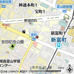 富山医薬個別指導塾ＴＩＰＳ周辺の地図