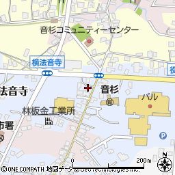 富山県中新川郡上市町法音寺8周辺の地図