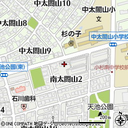 富山大学職員宿舎５号棟周辺の地図