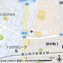 富山トヨタ自動車テクノセンター周辺の地図