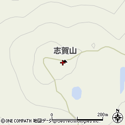 志賀山周辺の地図