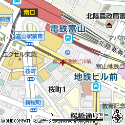 福多 本店周辺の地図