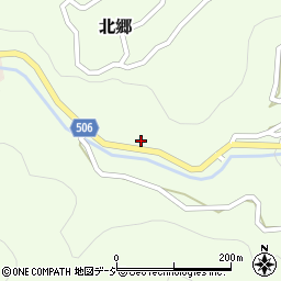 長野県長野市北郷3185周辺の地図