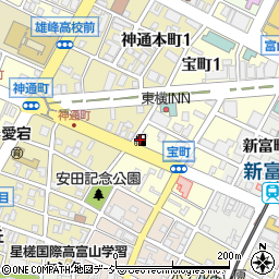 ＥＮＥＯＳ神通町ＳＳ周辺の地図