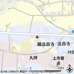富山県中新川郡上市町法音寺40周辺の地図