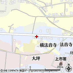 富山県中新川郡上市町法音寺38周辺の地図