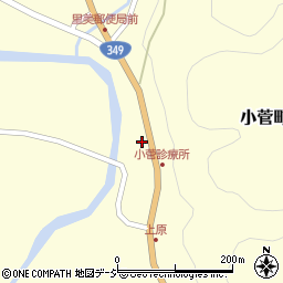 茨城県常陸太田市小菅町408周辺の地図