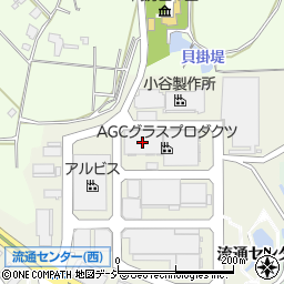 ＡＧＣ硝子建材株式会社　富山支店周辺の地図